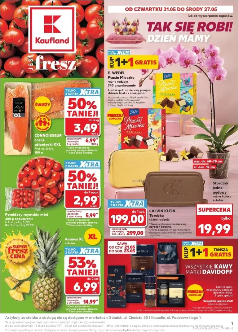 Kaufland gazetka od 21.05.2026 - strona 1