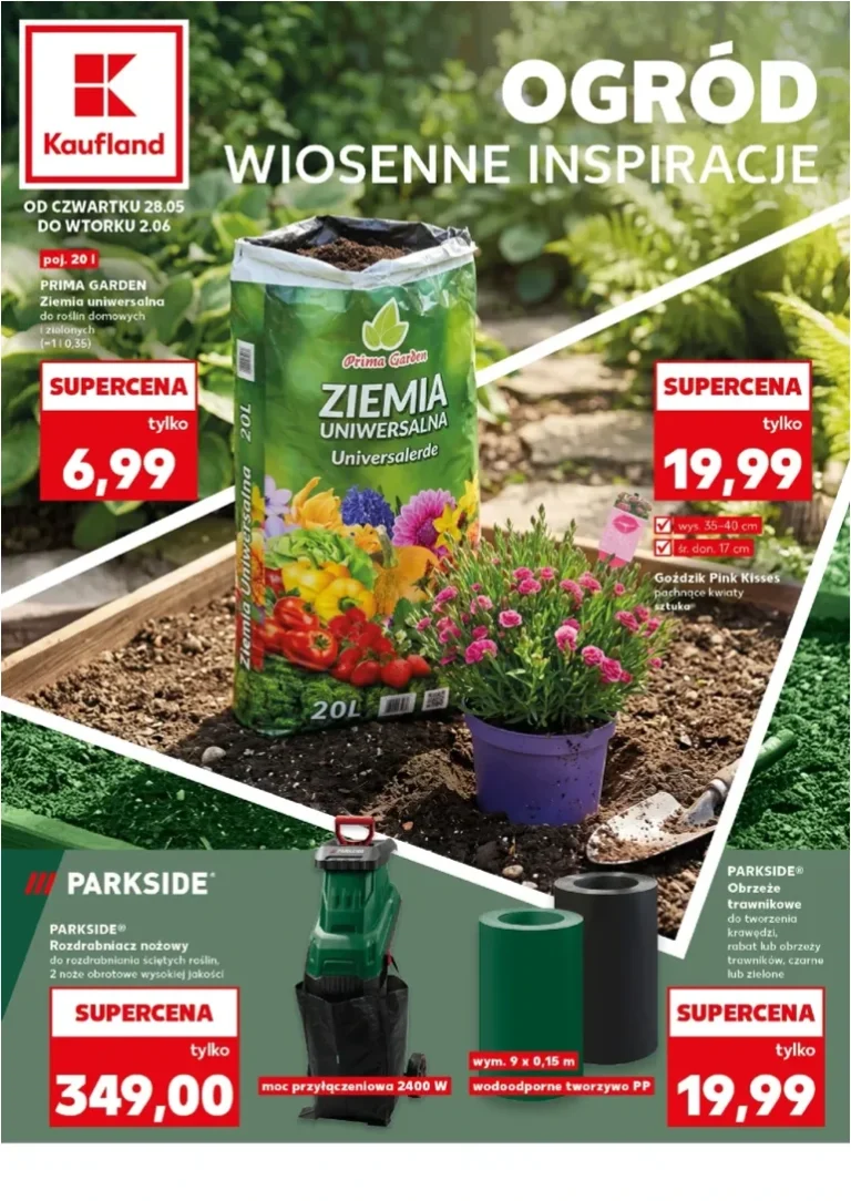 Kaufland – Katalog Ogród gazetka od 28.05.2026 - strona 1