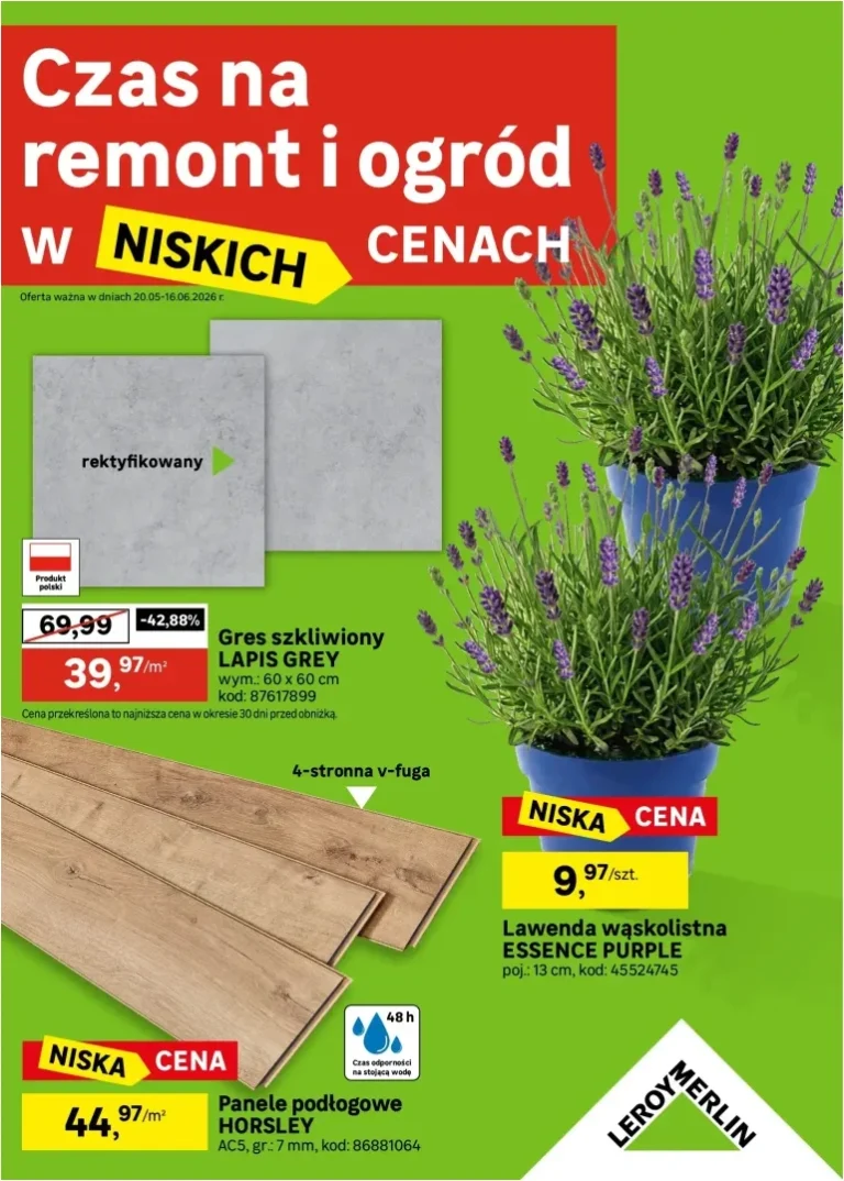 Leroy Merlin gazetka od 20.05.2026 - strona 1