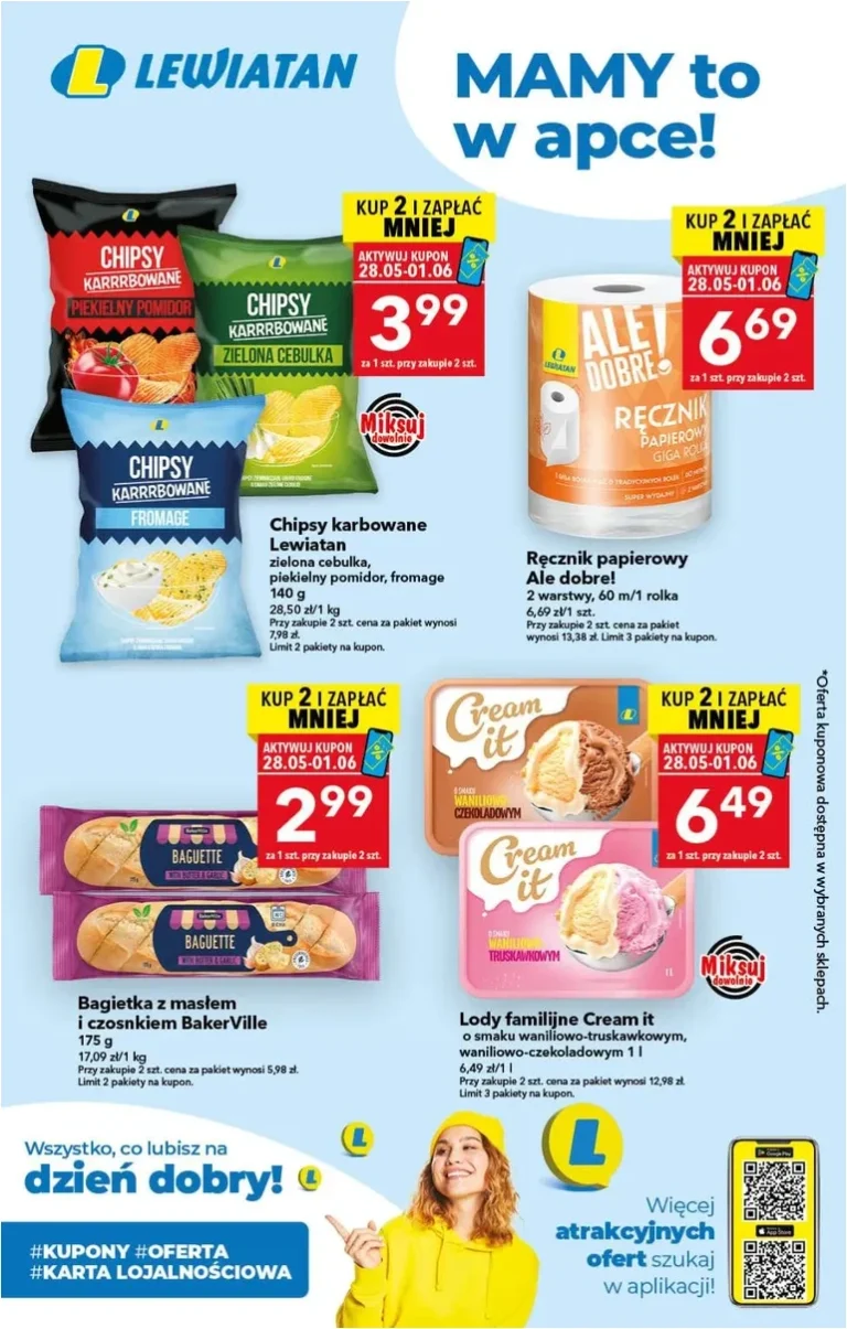 Najnowsza gazetka Lewiatan – Mamy TO w apce! ważna od 28.05.2026 ⭐ - strona 1