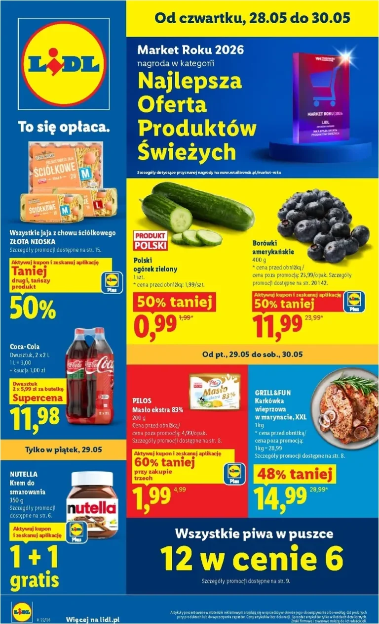 Lidl gazetka od 28.05.2026 - strona 1