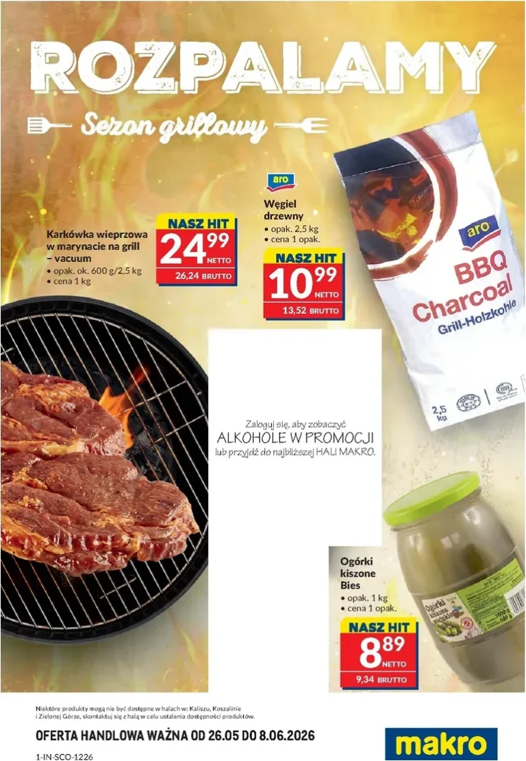 Makro – Grill gazetka od 26.05.2026 - strona 1