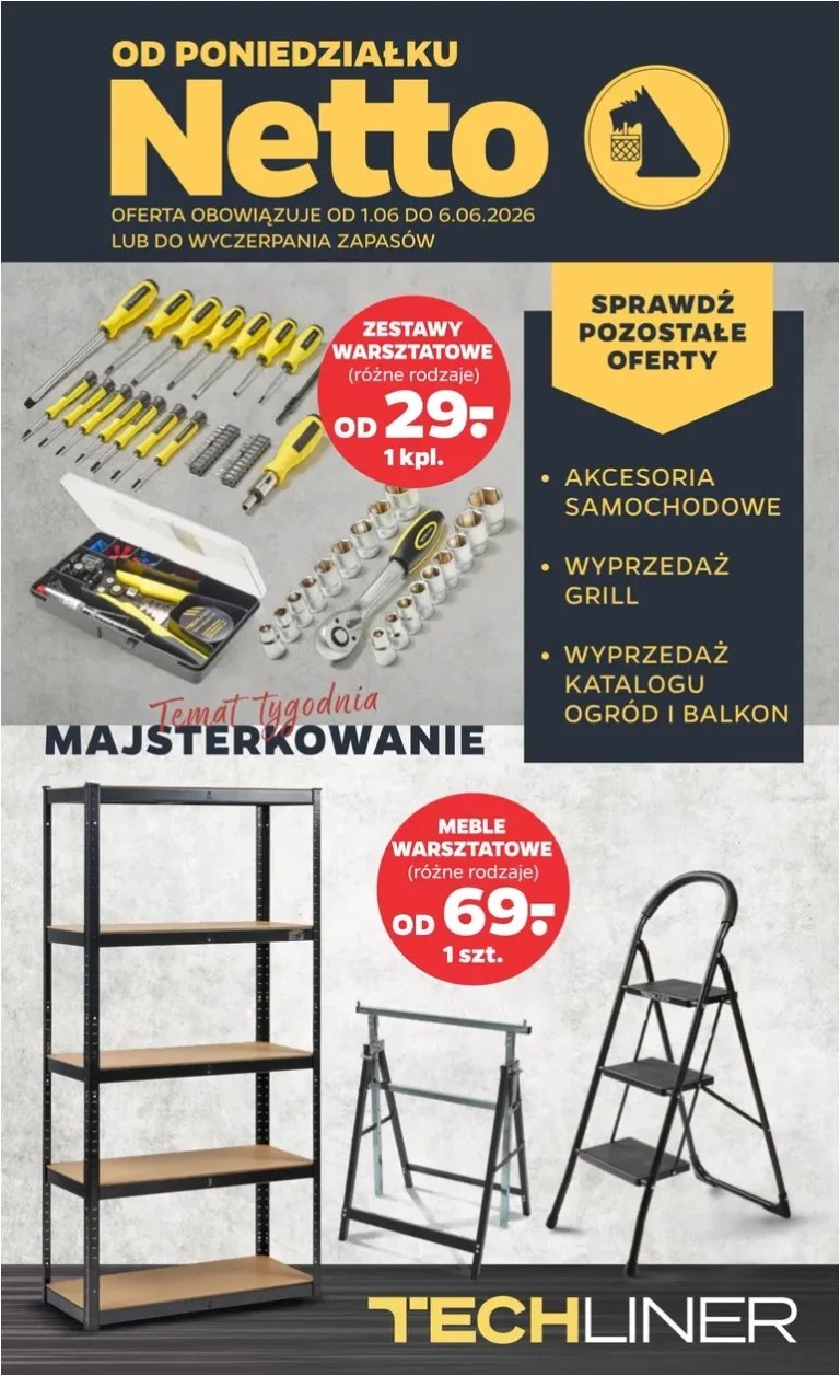 Najnowsza gazetka Netto – Non Food ważna od 01.06.2026 ⭐ - strona 1
