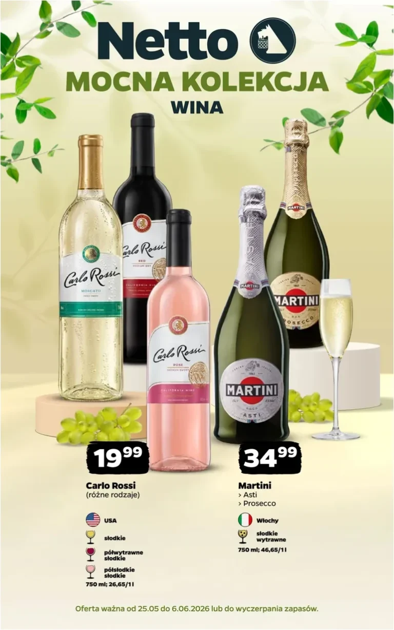 Netto – Wina gazetka od 25.05.2026 - strona 1