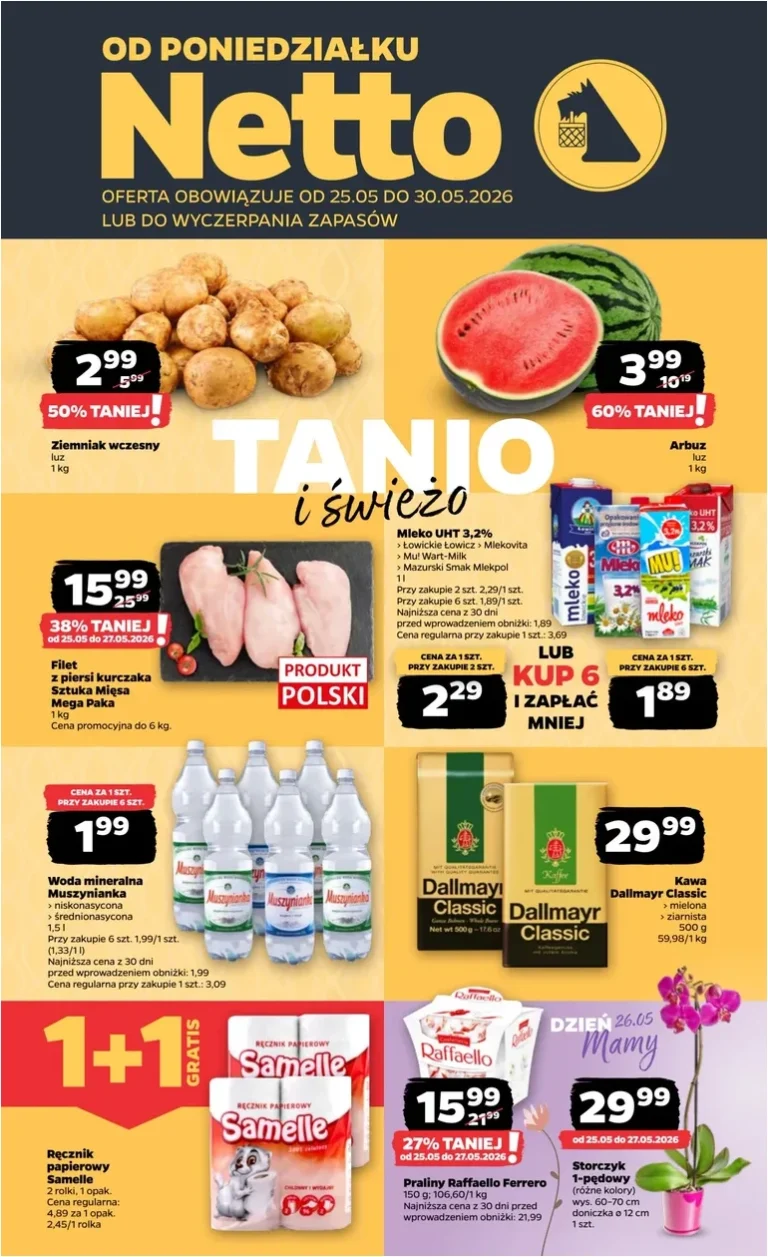 Netto – Food gazetka od 25.05.2026 - strona 1