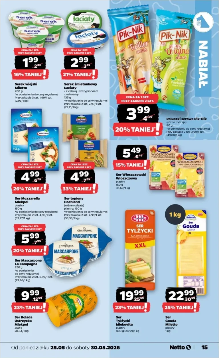 Netto – Food gazetka od 25.05.2026 - strona 15