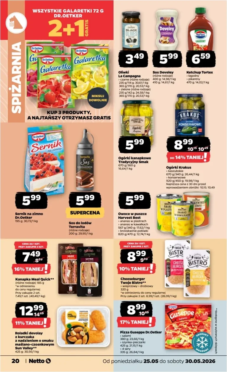 Netto – Food gazetka od 25.05.2026 - strona 20