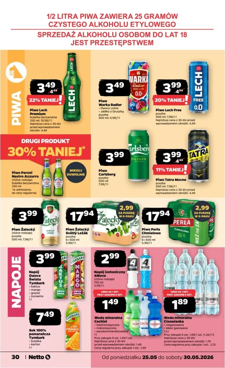 Netto – Food gazetka od 25.05.2026 - strona 30