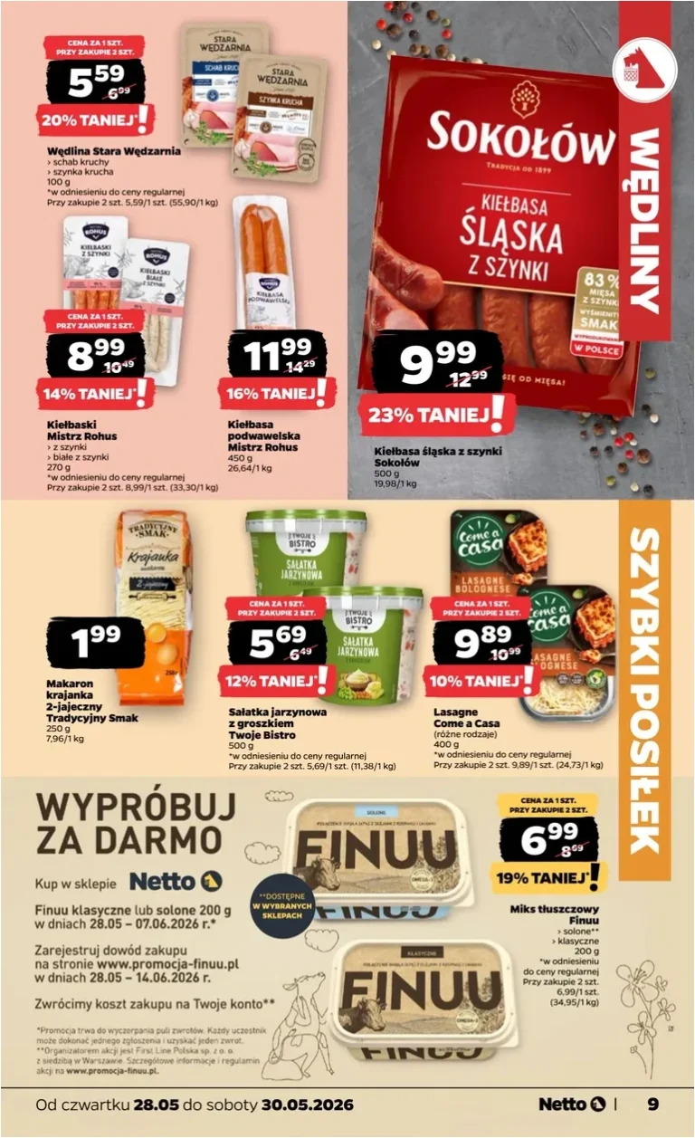 Netto – Food gazetka od 28.05.2026 - strona 9
