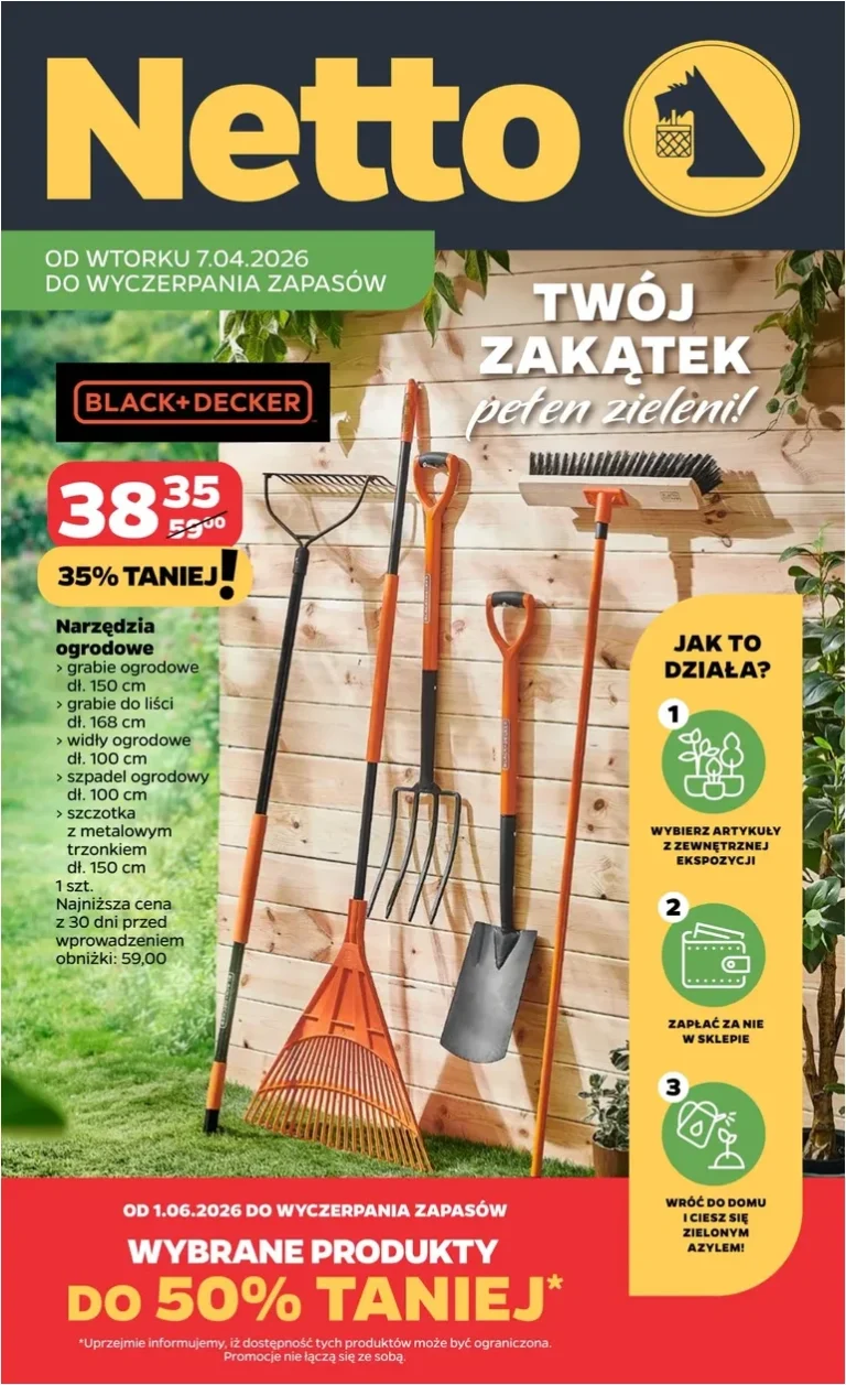 Netto – Dom i Ogrod gazetka od 29.04.2026 - strona 1