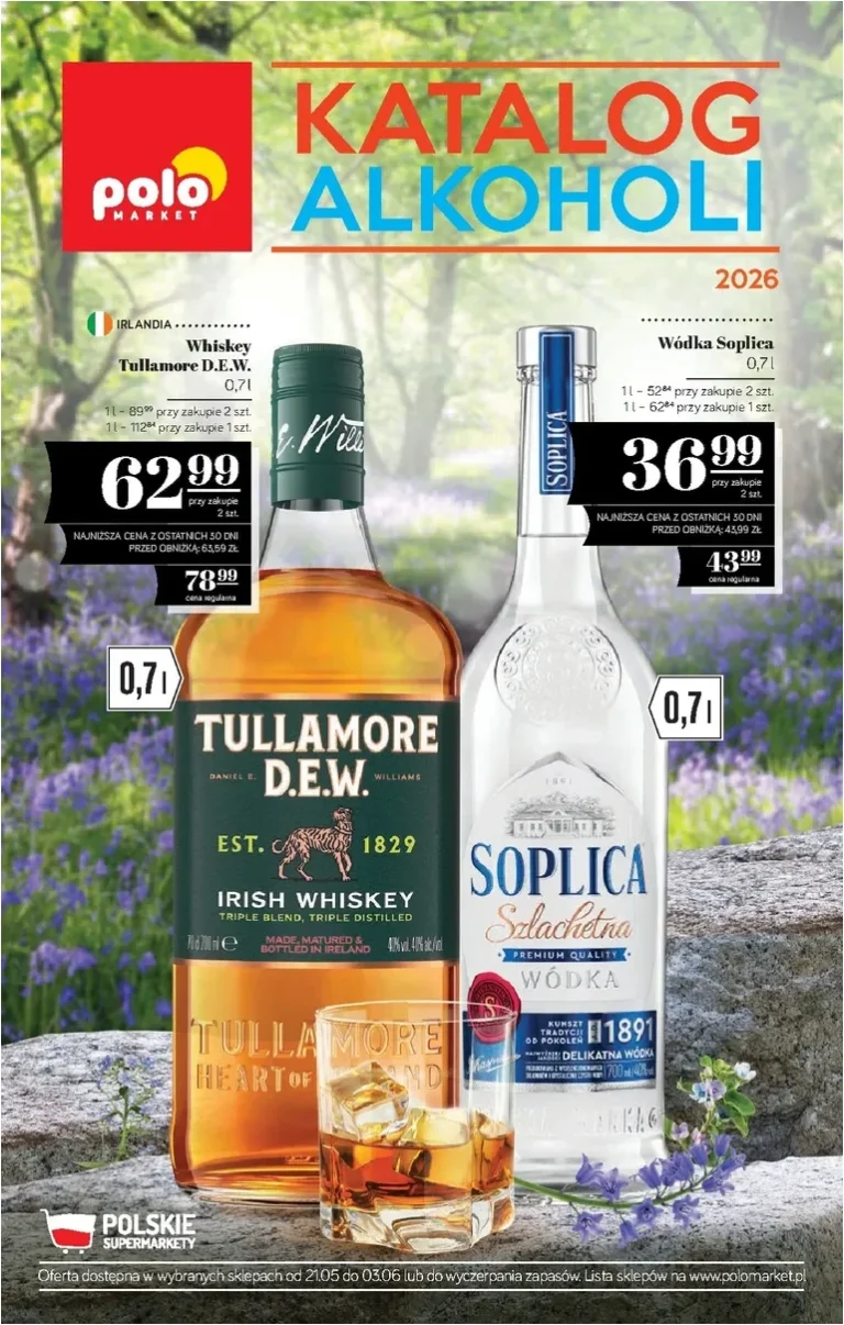 POLO market – Katalog alkoholi gazetka od 21.05.2026 - strona 1