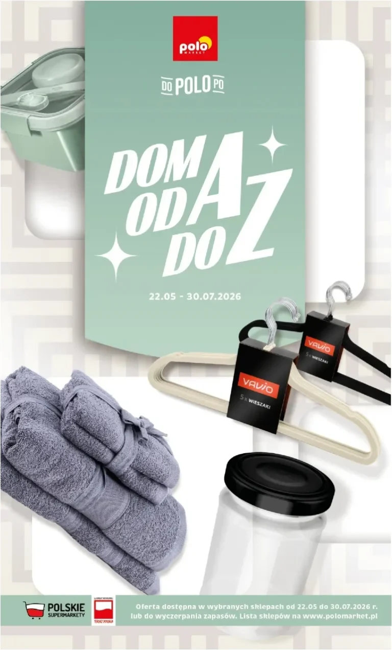 POLO market – Dom od A do Z gazetka od 22.05.2026 - strona 1