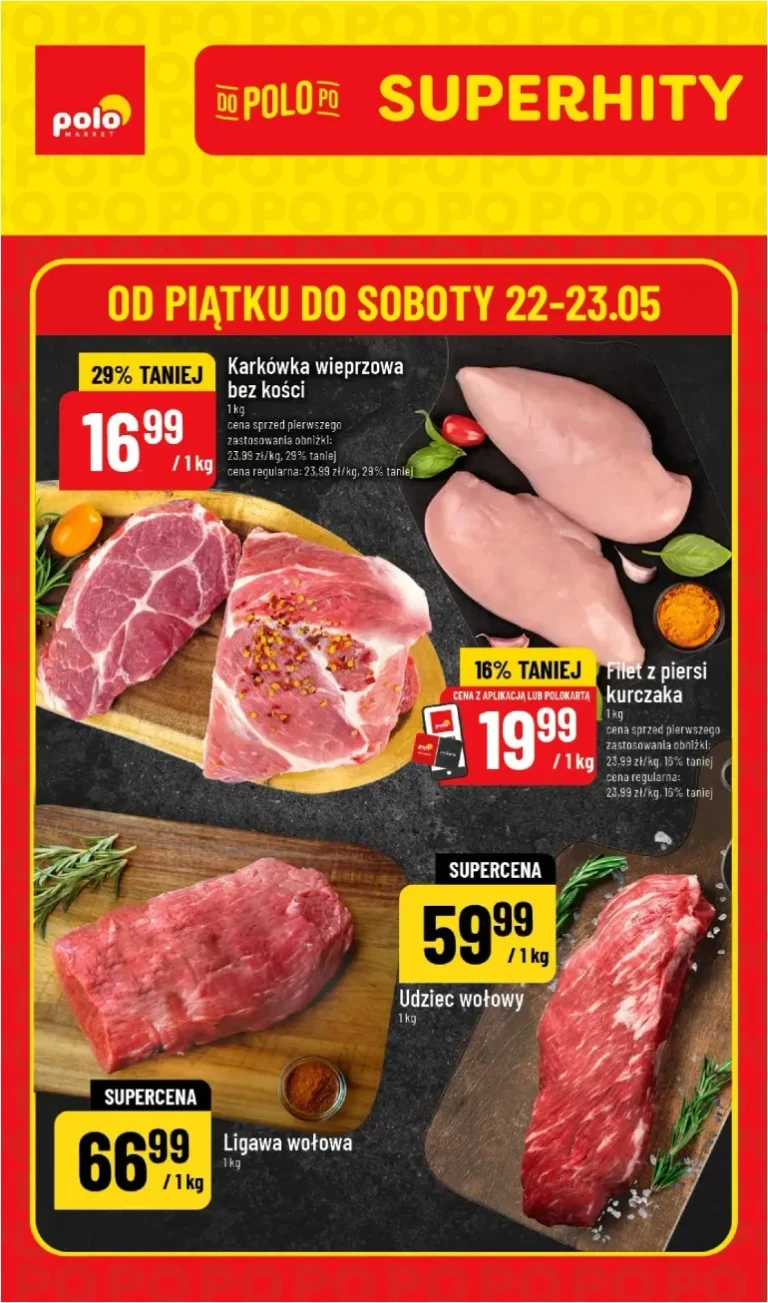 POLO market – Superhity gazetka od 22.05.2026 - strona 1