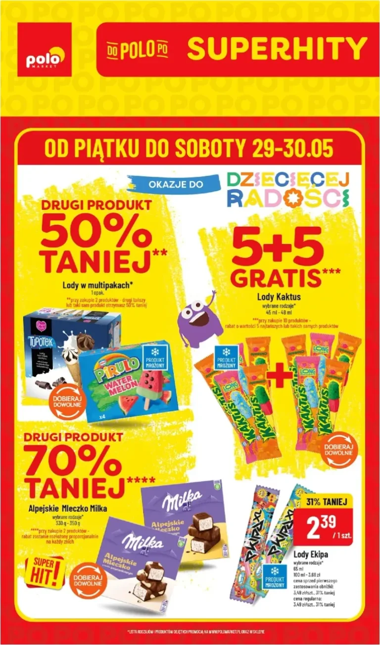 POLO market – Superhity gazetka od 29.05.2026 - strona 1