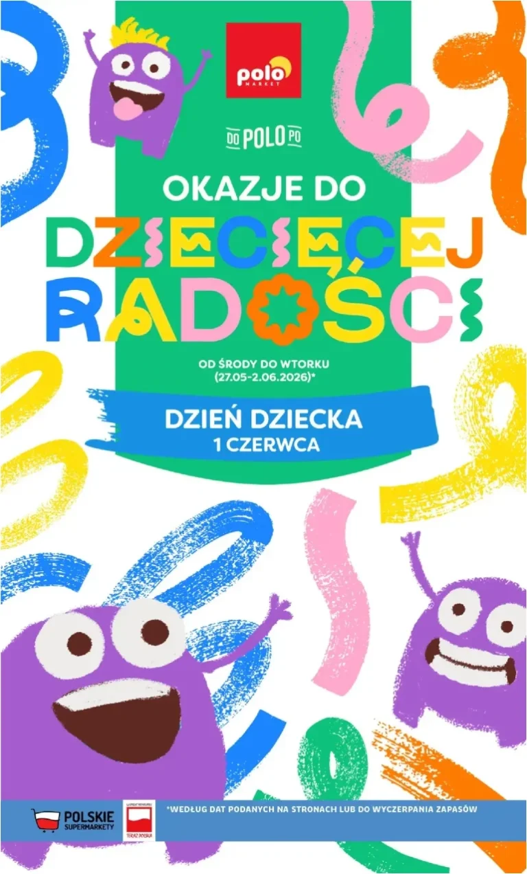POLO market – Słodki Dzień Dziecka gazetka od 27.05.2026 - strona 1