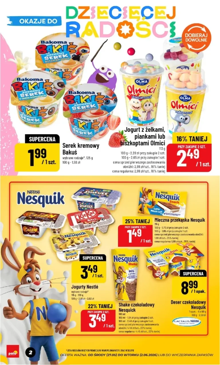 POLO market – Słodki Dzień Dziecka gazetka od 27.05.2026 - strona 2