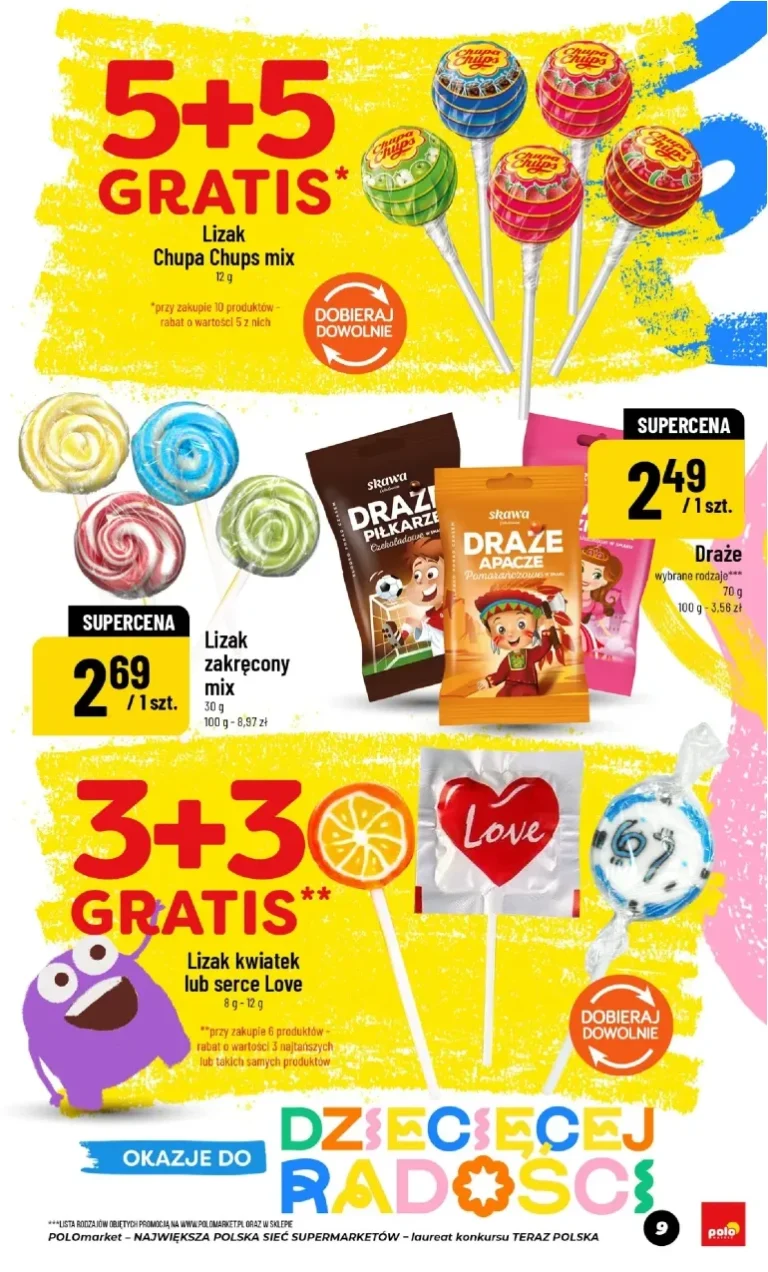 POLO market – Słodki Dzień Dziecka gazetka od 27.05.2026 - strona 9