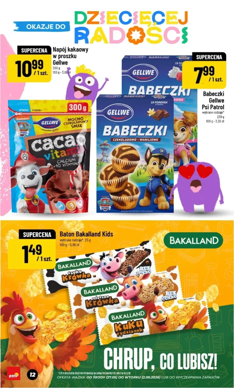 POLO market – Słodki Dzień Dziecka gazetka od 27.05.2026 - strona 12