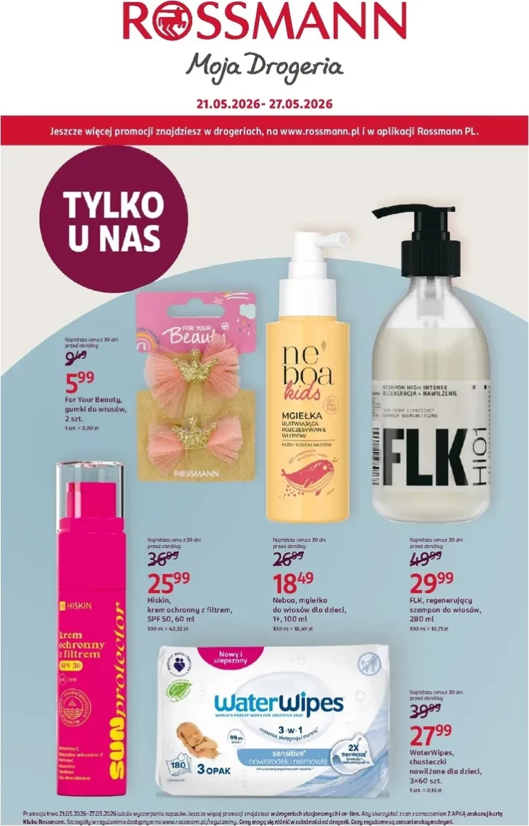 Rossmann gazetka od 21.05.2026 - strona 1