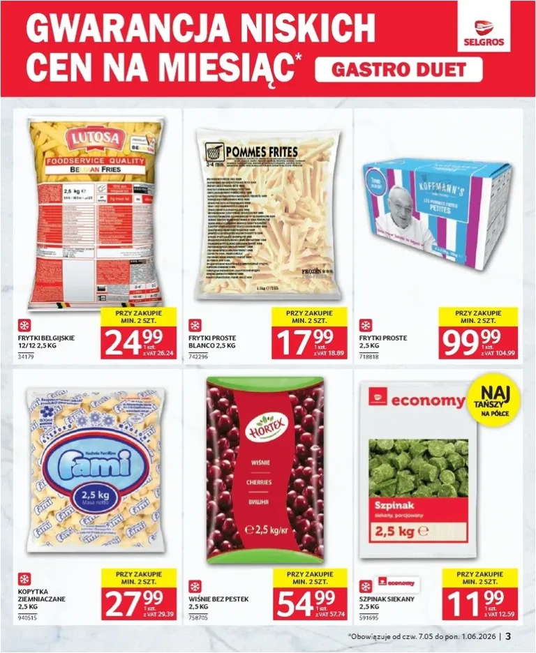 Selgros cash&amp;carry – Gastro Duet gazetka od 07.05.2026 - strona 3