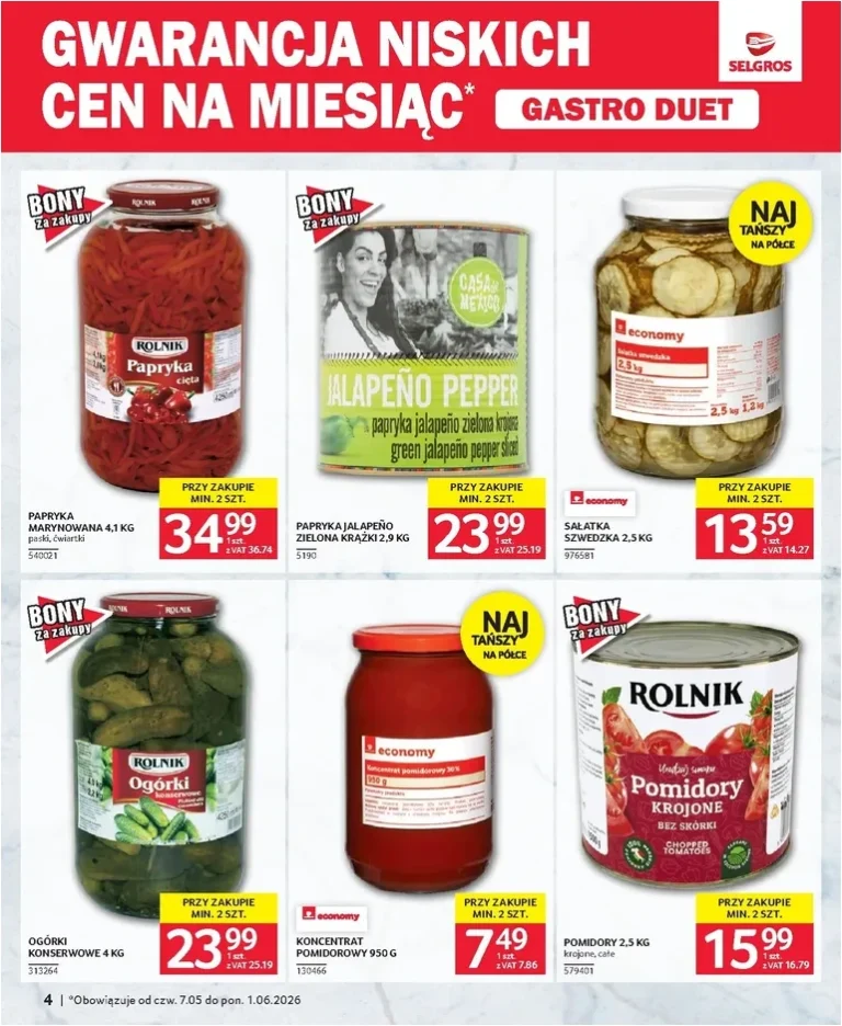 Selgros cash&amp;carry – Gastro Duet gazetka od 07.05.2026 - strona 4