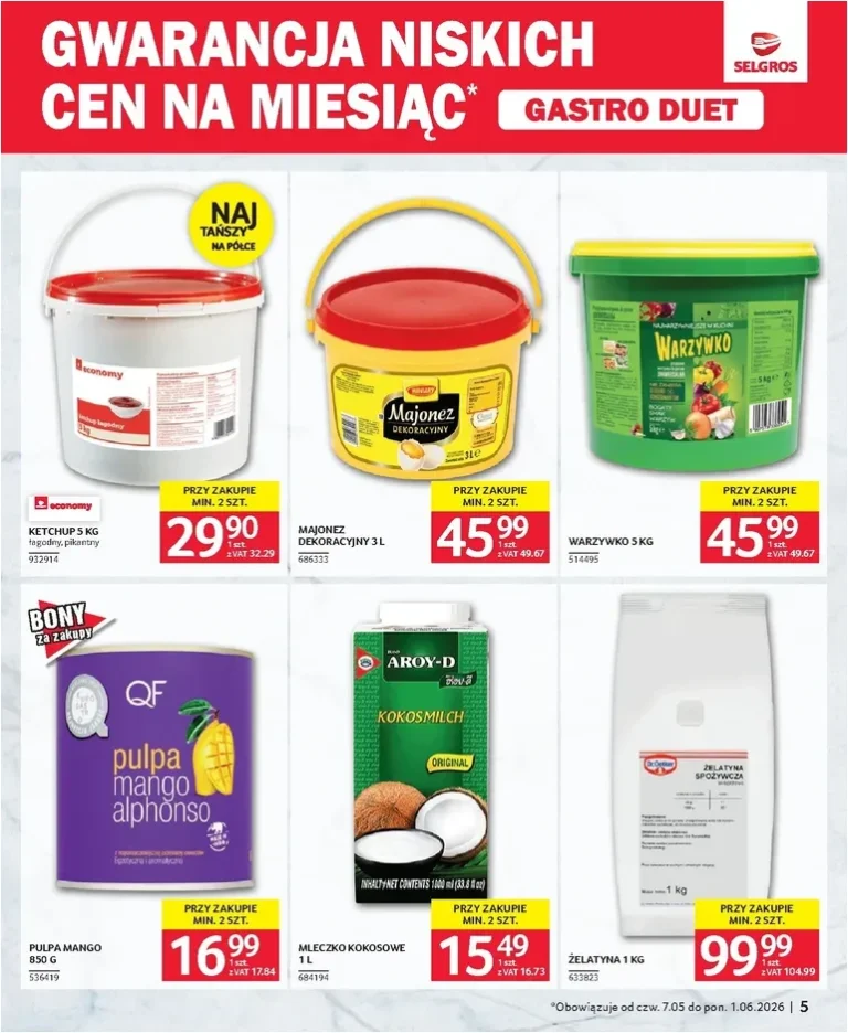 Selgros cash&amp;carry – Gastro Duet gazetka od 07.05.2026 - strona 5