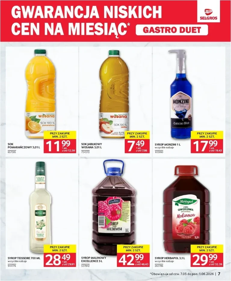 Selgros cash&amp;carry – Gastro Duet gazetka od 07.05.2026 - strona 7