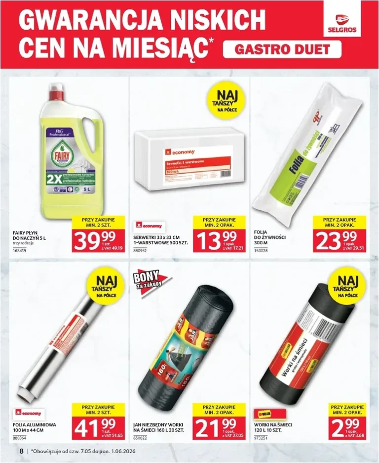 Selgros cash&amp;carry – Gastro Duet gazetka od 07.05.2026 - strona 8