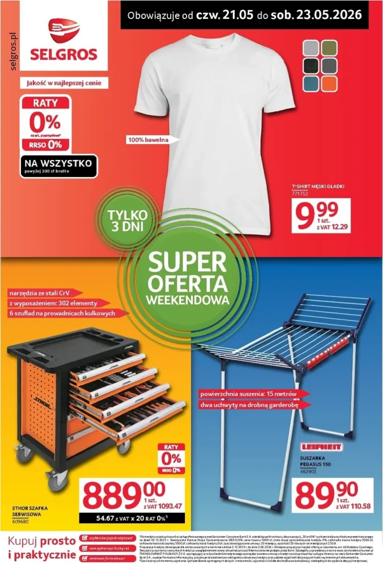 Selgros cash&amp;carry – Oferta weekendowa gazetka od 21.05.2026 - strona 1