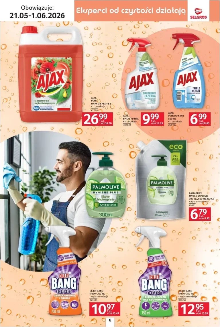Selgros cash&amp;carry – Katalog Sprzątanie gazetka od 21.05.2026 - strona 6