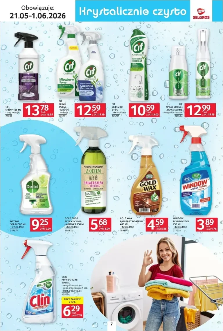 Selgros cash&amp;carry – Katalog Sprzątanie gazetka od 21.05.2026 - strona 7