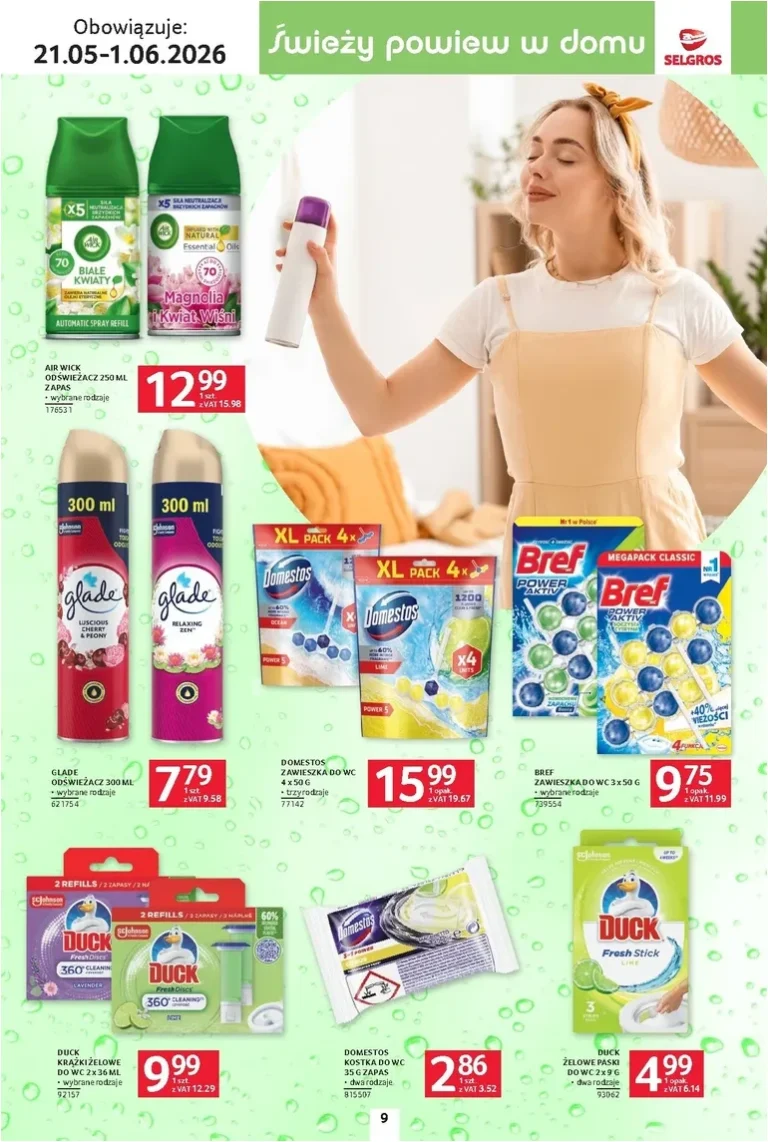 Selgros cash&amp;carry – Katalog Sprzątanie gazetka od 21.05.2026 - strona 9