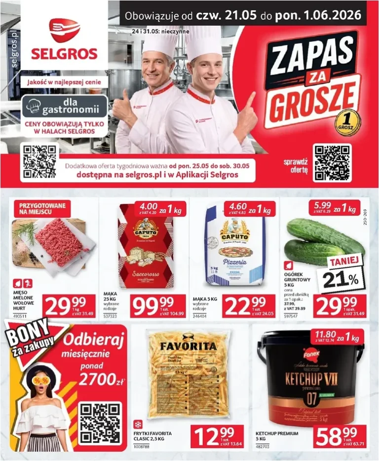 Selgros cash&amp;carry – Oferta dla gastronomii gazetka od 21.05.2026 - strona 1