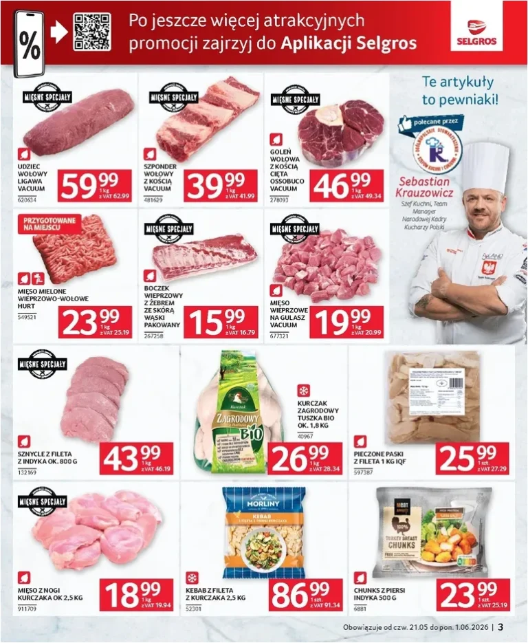 Selgros cash&amp;carry – Oferta dla gastronomii gazetka od 21.05.2026 - strona 3