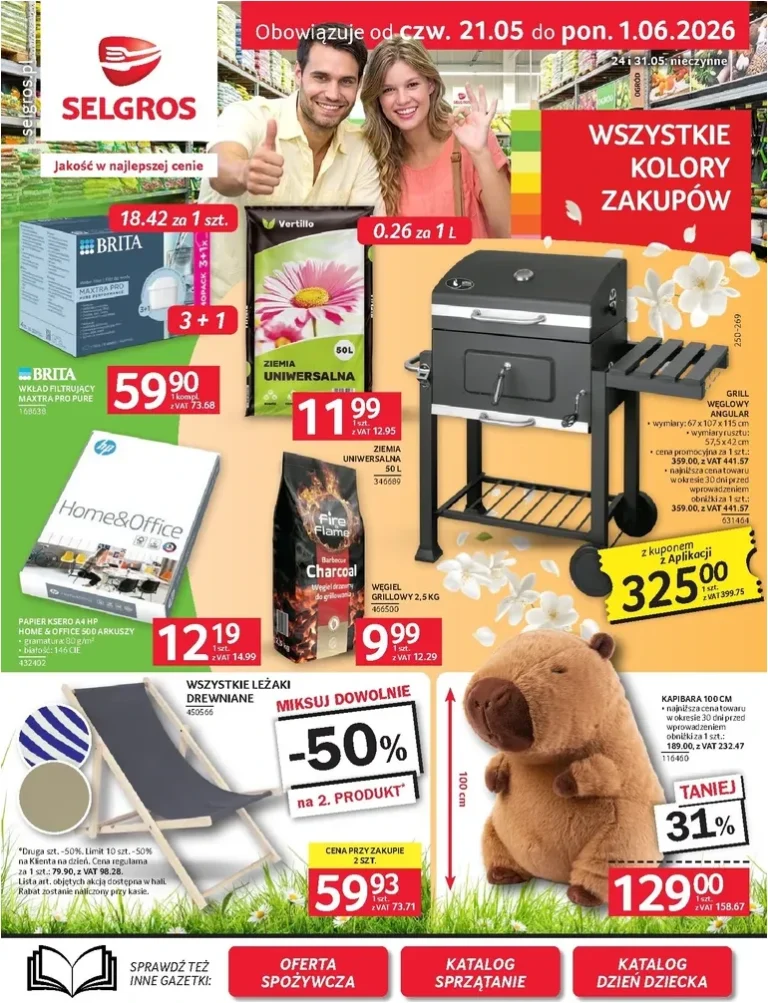 Selgros cash&amp;carry – Oferta Przemysłowa gazetka od 21.05.2026 - strona 1