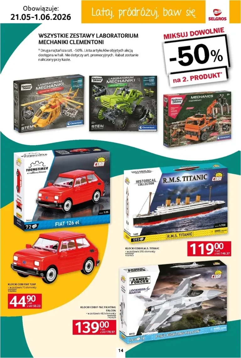Selgros cash&amp;carry – Katalog Dzień Dziecka gazetka od 21.05.2026 - strona 14