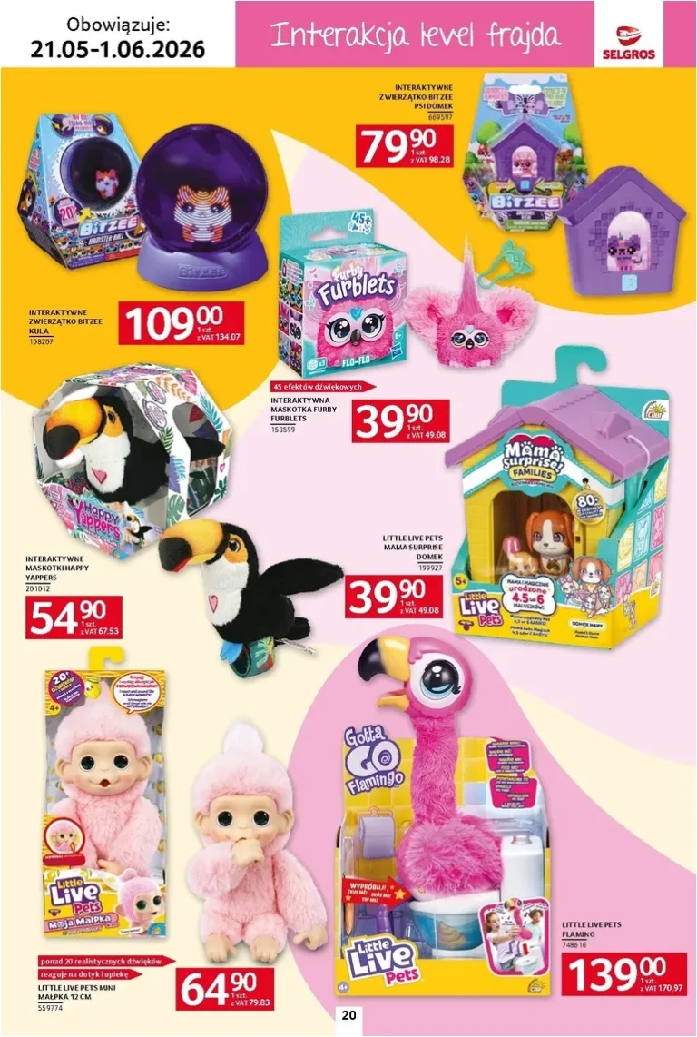 Selgros cash&amp;carry – Katalog Dzień Dziecka gazetka od 21.05.2026 - strona 20