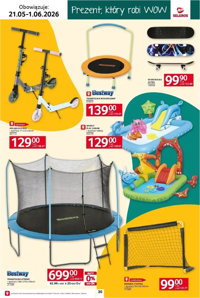 Selgros cash&amp;carry – Katalog Dzień Dziecka gazetka od 21.05.2026 - strona 30
