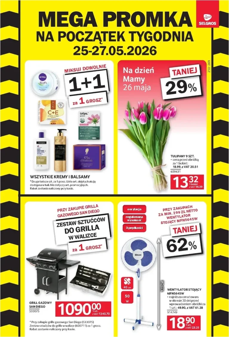 Najnowsza gazetka Selgros cash&amp;carry – Mega promka ważna od 25.05.2026 ⭐ - strona 1