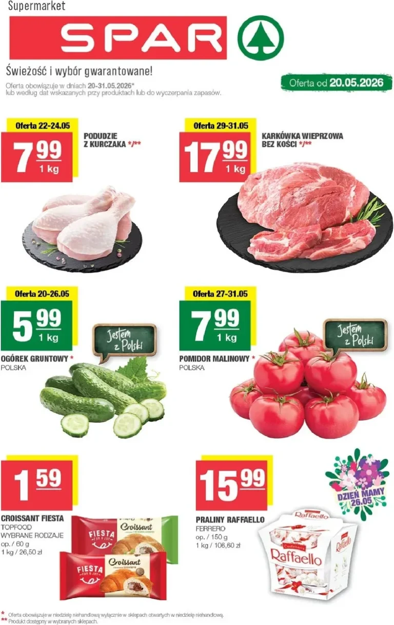 SPAR gazetka od 20.05.2026 - strona 1