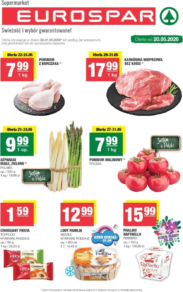 EUROSPAR gazetka od 20.05.2026 - strona 1