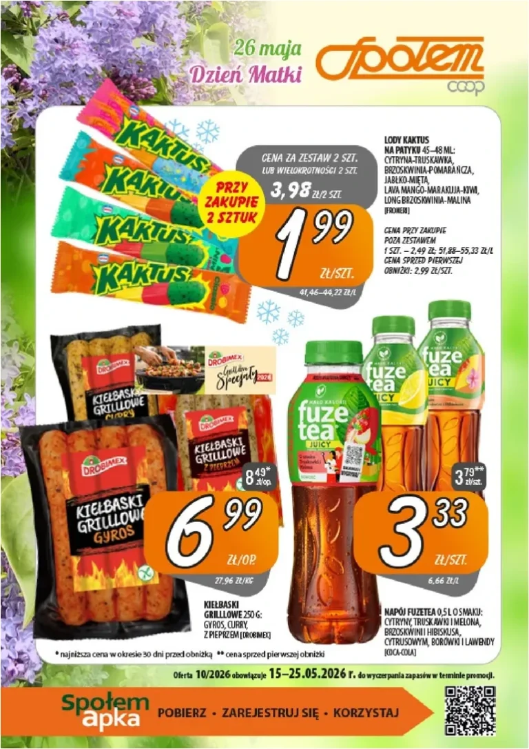 Społem – Coop gazetka od 15.05.2026 - strona 1