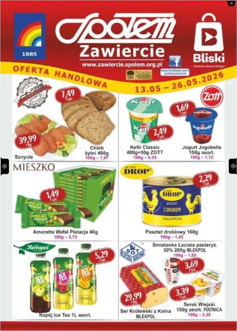 Społem – Bliski gazetka od 19.05.2026 - strona 9