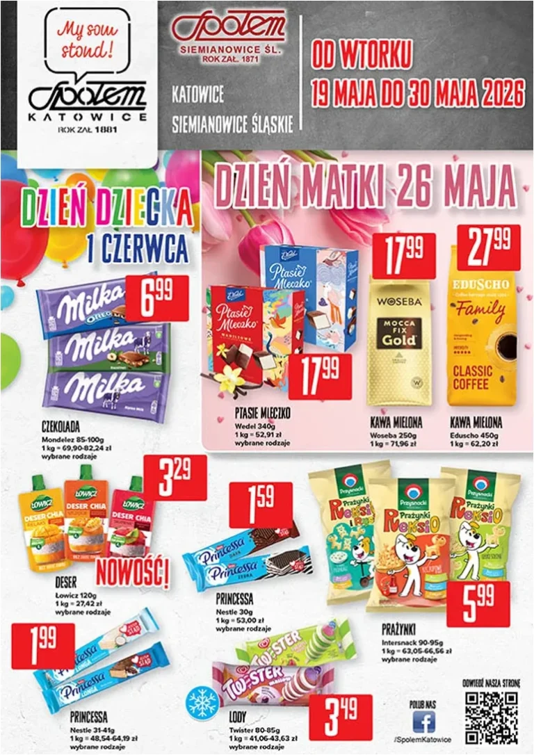 Społem – Katowice gazetka od 19.05.2026 - strona 1