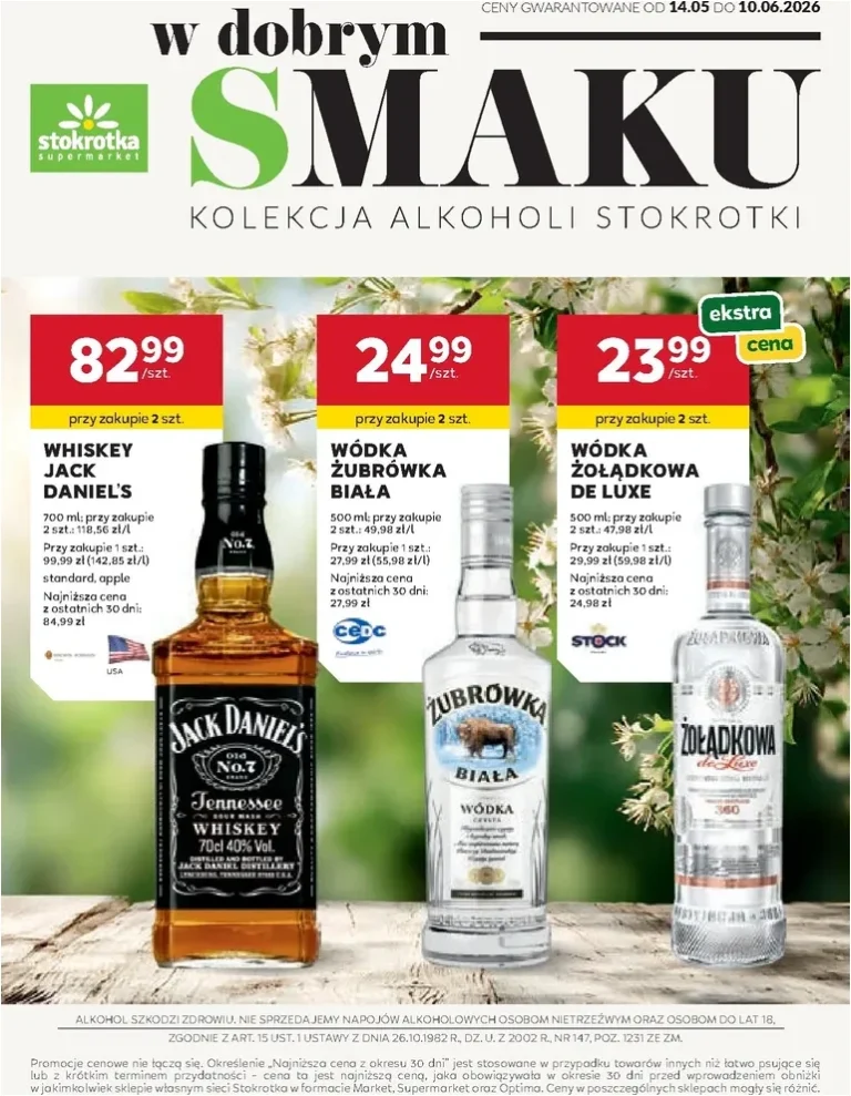 Stokrotka – W dobrym smaku! gazetka od 14.05.2026 - strona 1