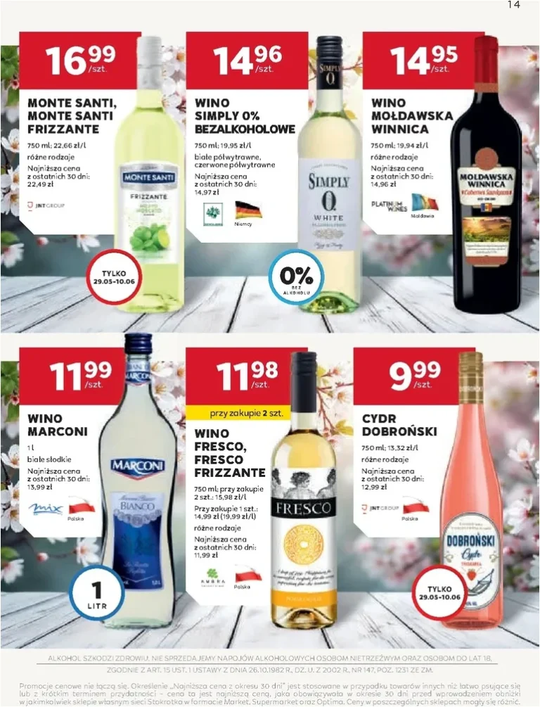 Stokrotka – W dobrym smaku! gazetka od 14.05.2026 - strona 14