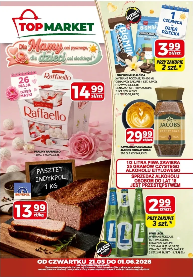Top Market gazetka od 21.05.2026 - strona 1