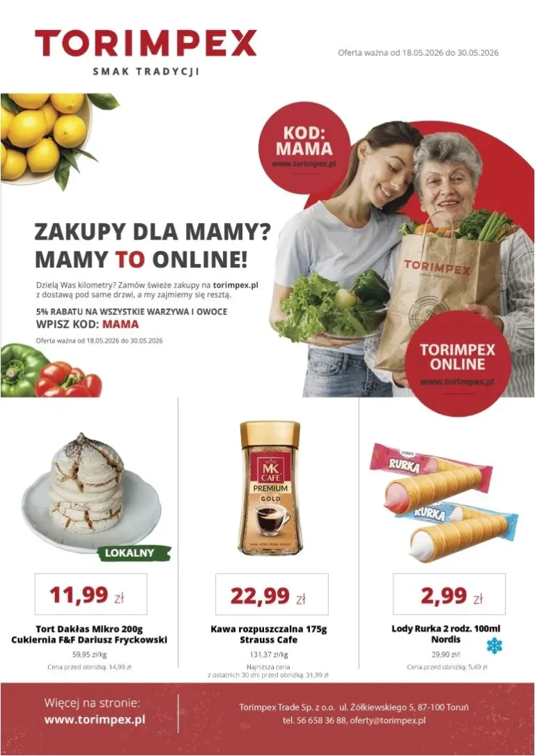 Torimpex gazetka od 18.05.2026 - strona 1