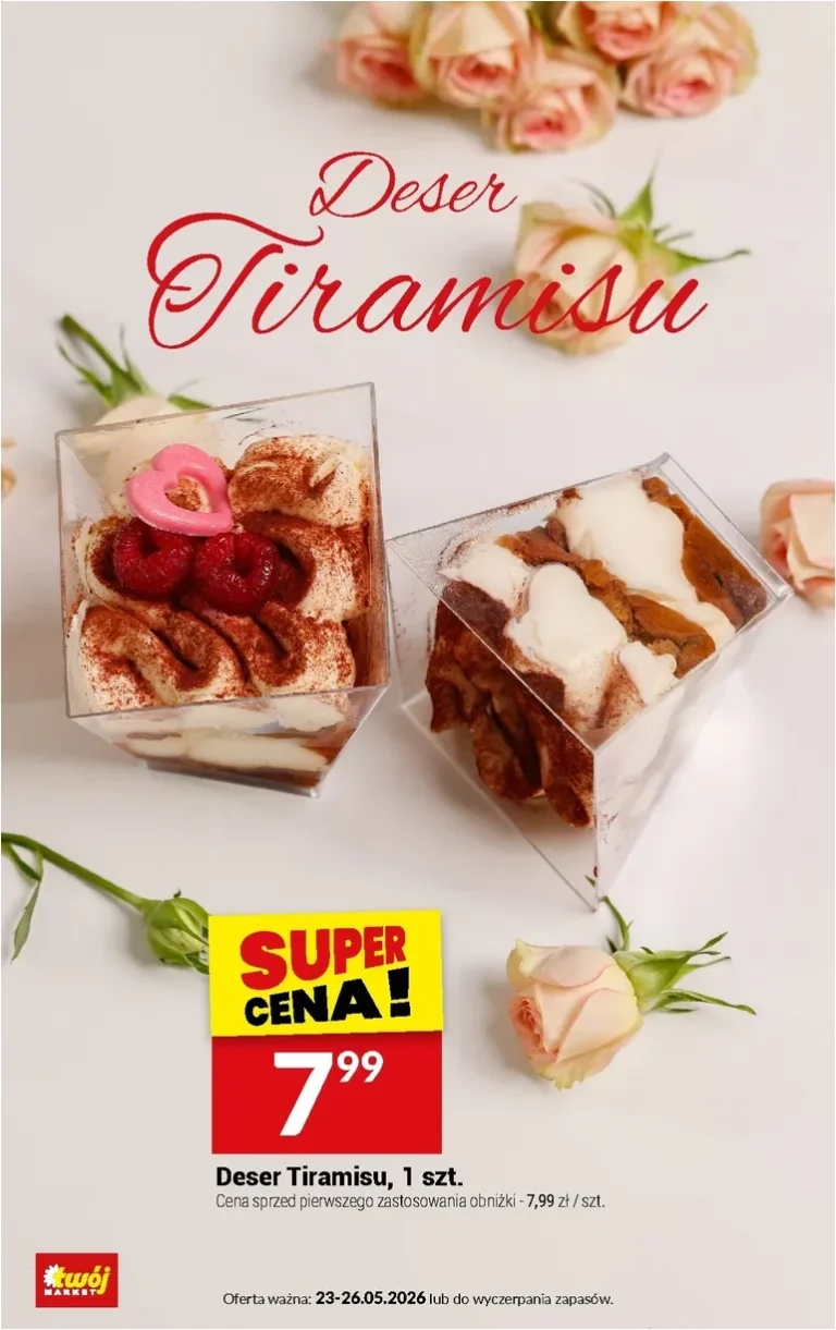 Najnowsza gazetka Twoj Market – Słodki Dzień Mamy ważna od 23.05.2026 ⭐ - strona 16