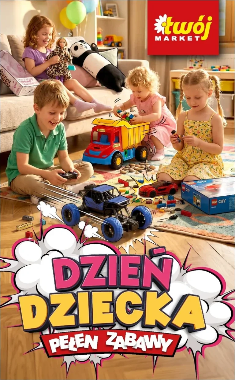 Twoj Market – Dzień Dziecka pełen zabawy! gazetka od 27.05.2026 - strona 1